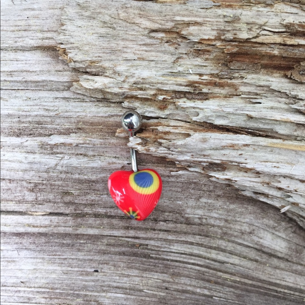 Coolβ Heart Belly Button Navel Ring